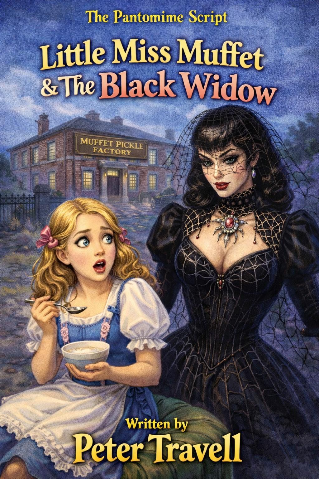 Little Miss Muffet & The Black Widow by Peter Travell